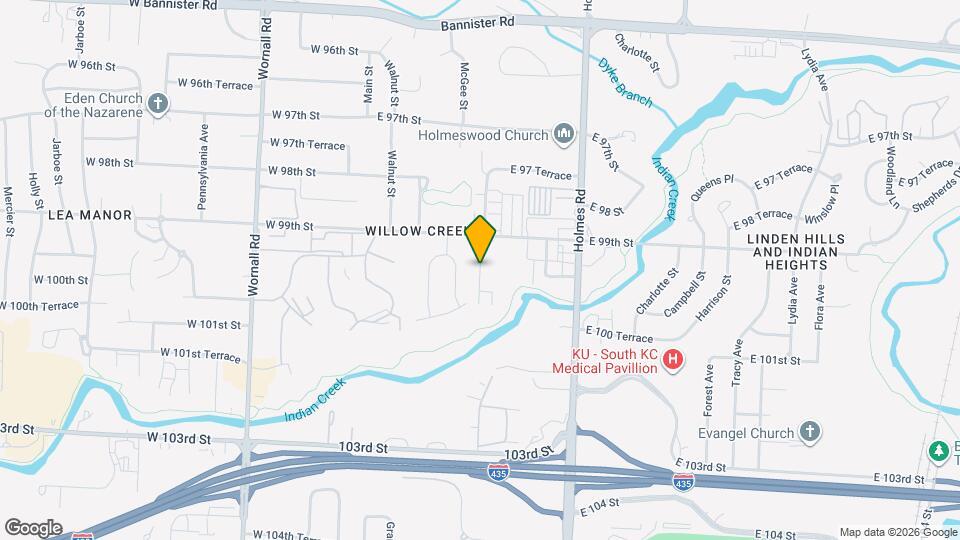 Apple Creek Apartments Map and Location Details
