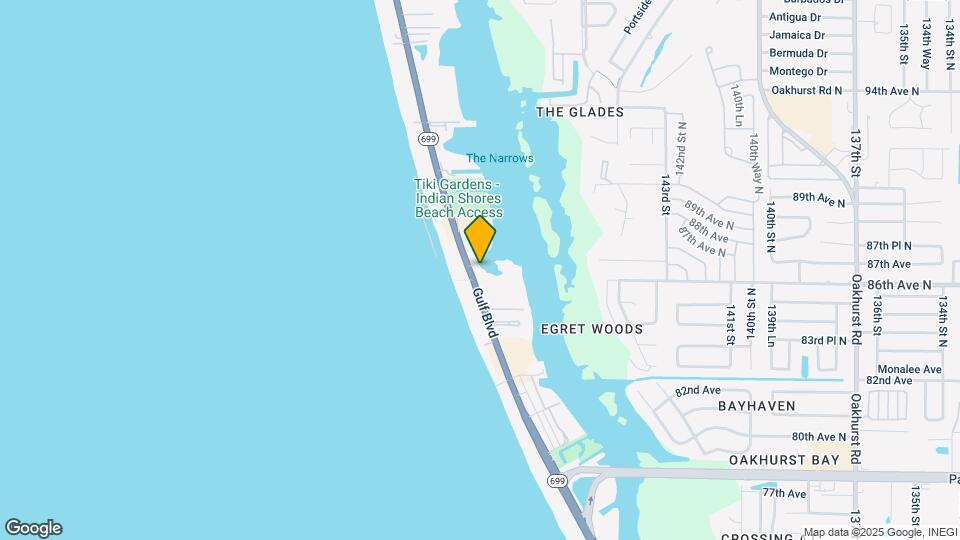 19505 Gulf Blvd Map and Location Details