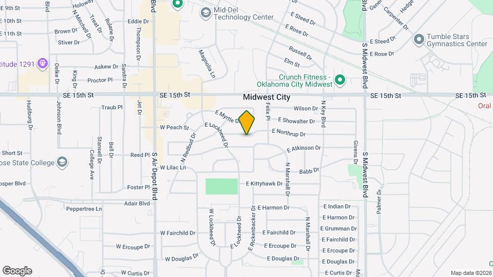 120 E Northrup Dr Map and Location Details