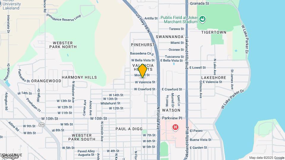 303 W Valencia St Map and Location Details