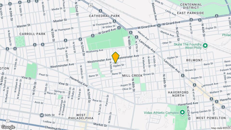 4931 Ogden St Map and Location Details