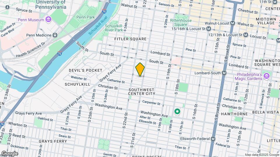 2109 Clymer St Map and Location Details