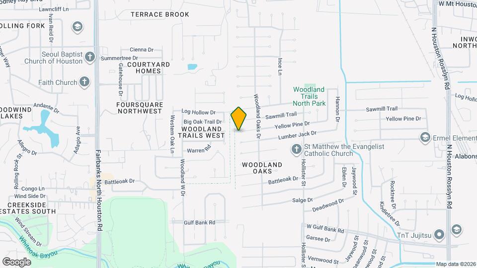 7935 Yellow Pine Dr Map and Location Details