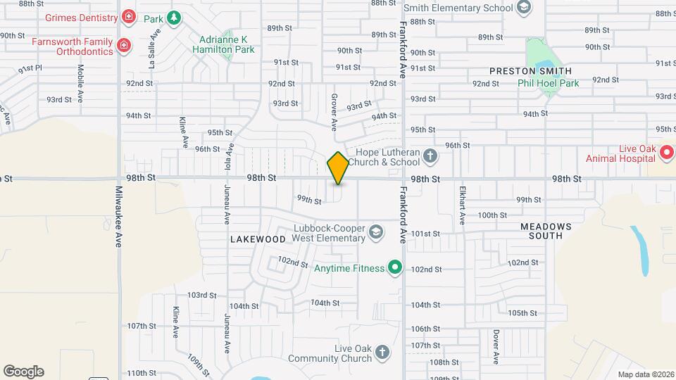 9806 Genoa Ave Map and Location Details