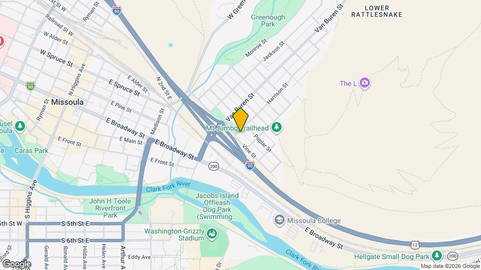 716 Harrison St Map and Location Details