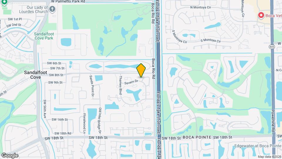 8171 Severn Dr Map and Location Details