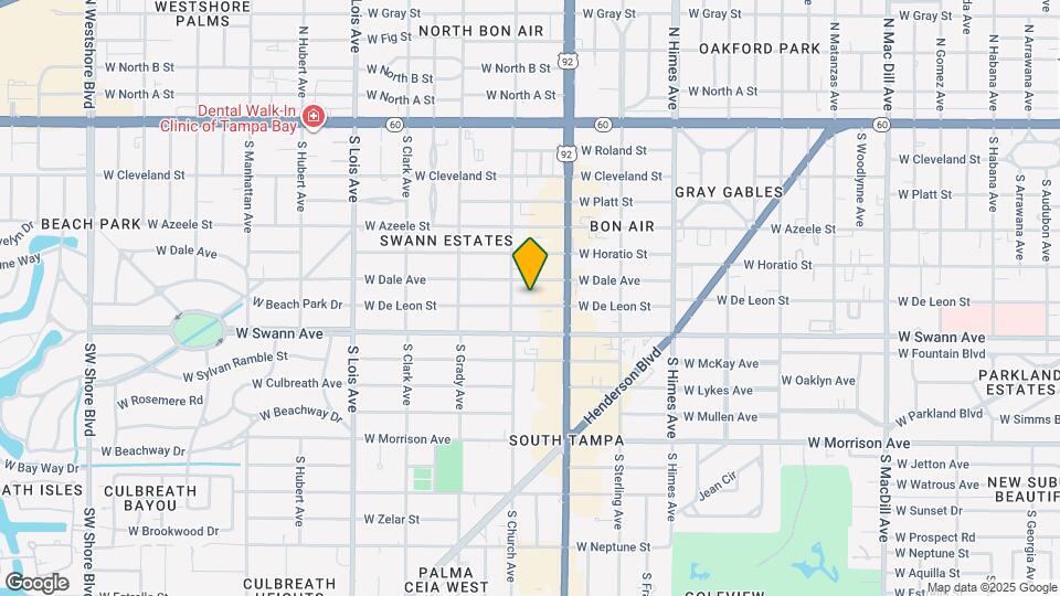 3813 W De Leon St Map and Location Details