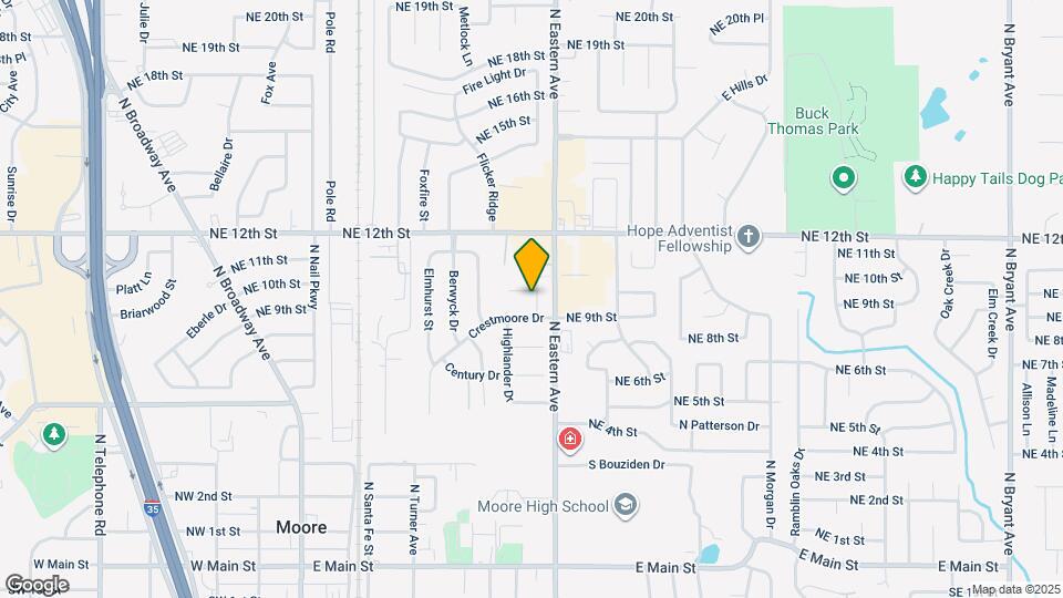 704 Ashley Dr Map and Location Details