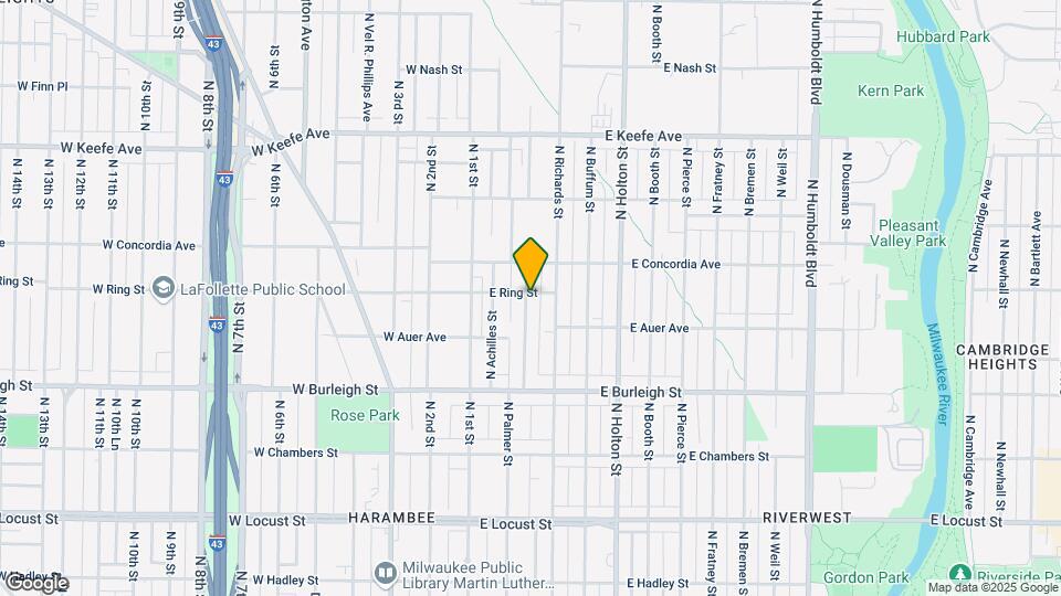 3244 N Palmer St Map and Location Details