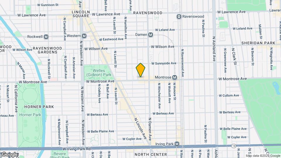 2032 W Montrose Ave Map and Location Details