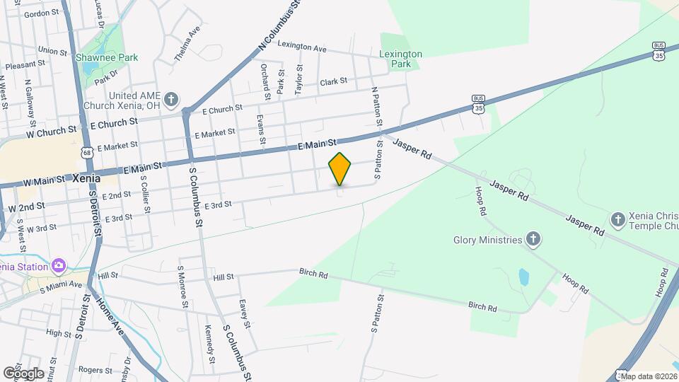 831 E 3rd St Map and Location Details