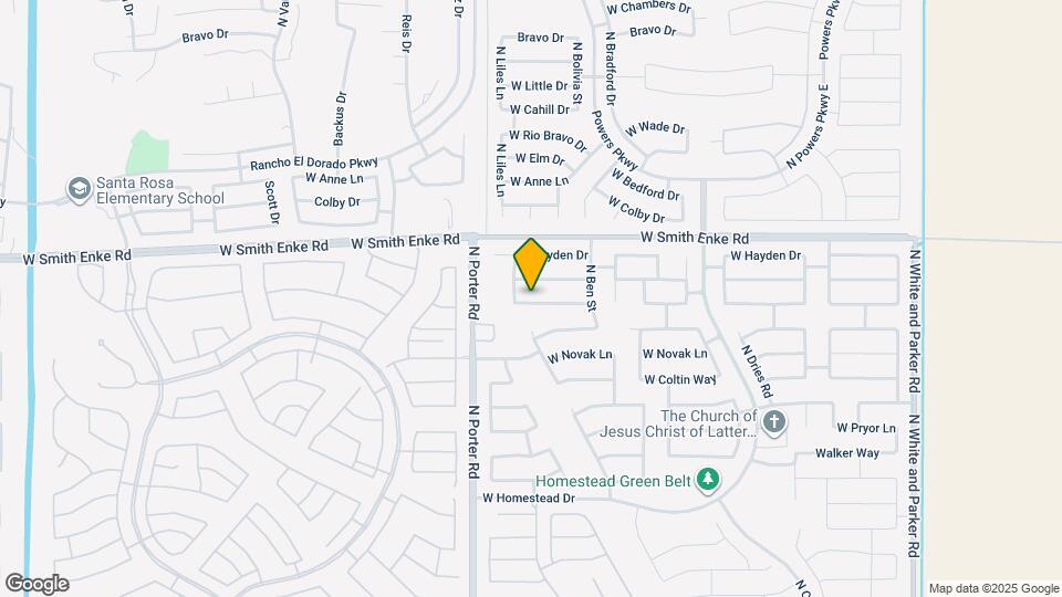 41280 W Sanders Way Map and Location Details