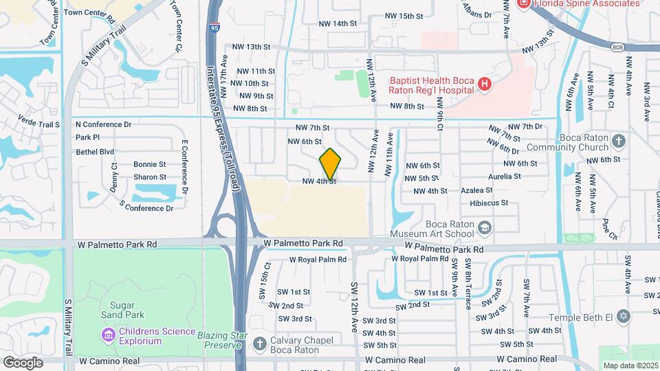1310 NW 4th St Map and Location Details