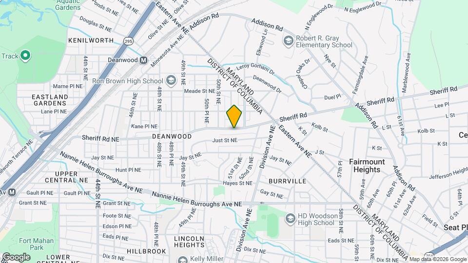 5103 Sheriff Rd NE Map and Location Details