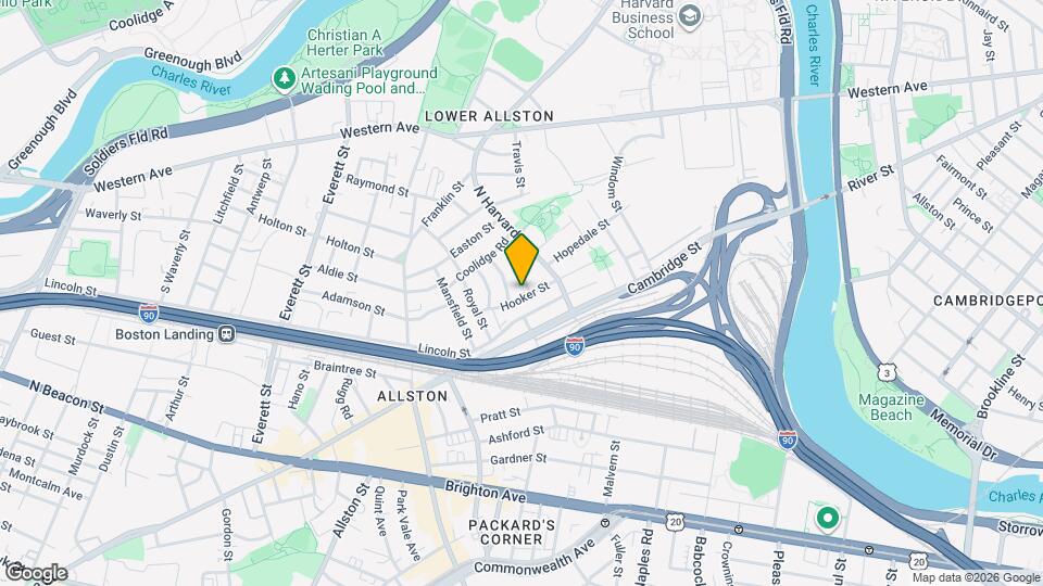 40 Hooker St Map and Location Details