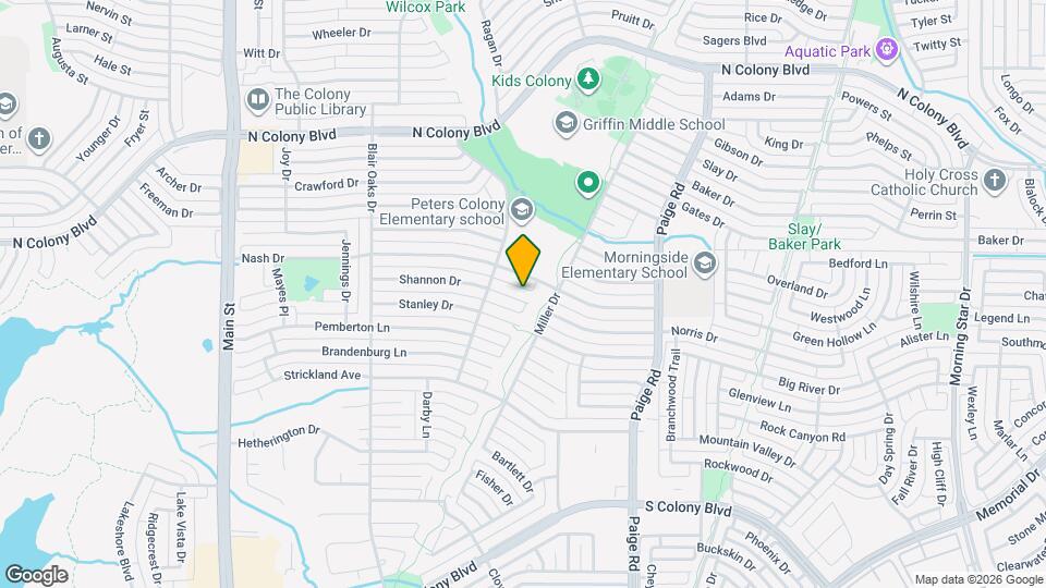 5125 Shannon Dr Map and Location Details