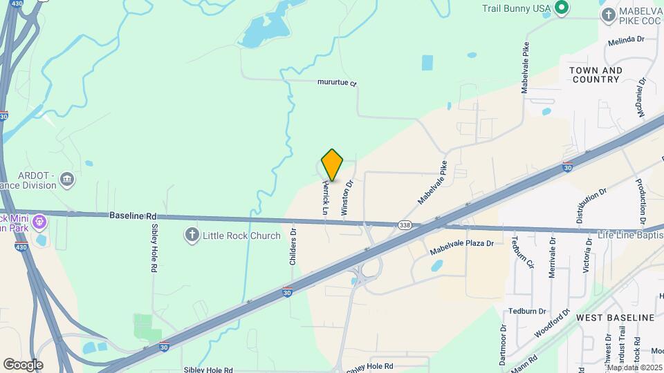 8701 Herrick Ln Map and Location Details
