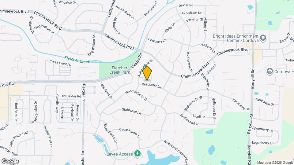 8742 Raspberry Ln Mapa y Detalles de la Ubicación