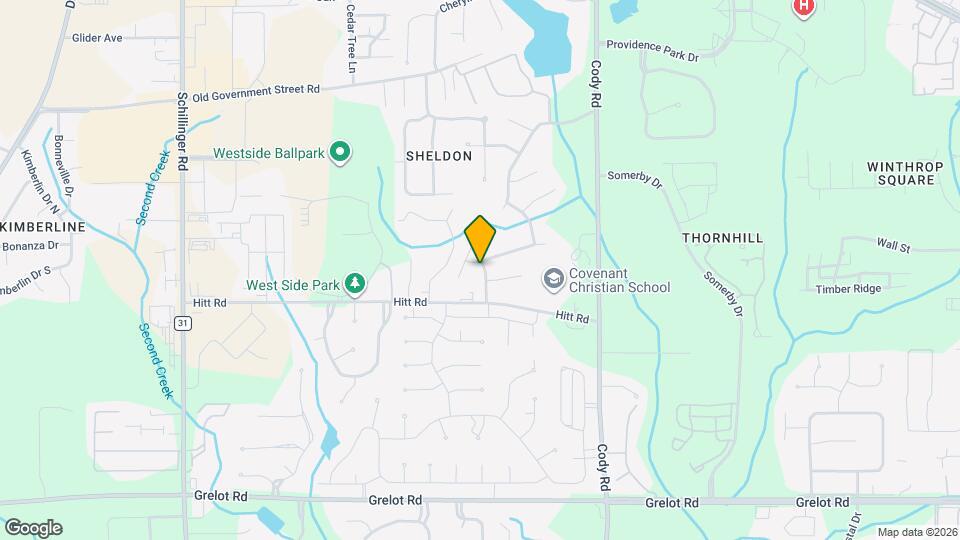 1000 Choctaw Bluff Rd Map and Location Details