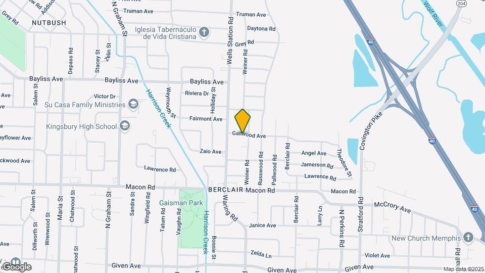 4341 Gailwood Ave Map and Location Details