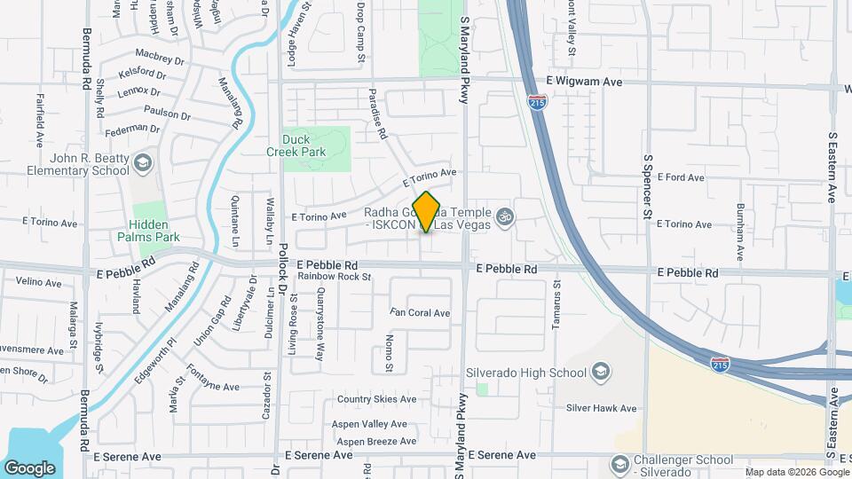 8849 Keywood St Map and Location Details