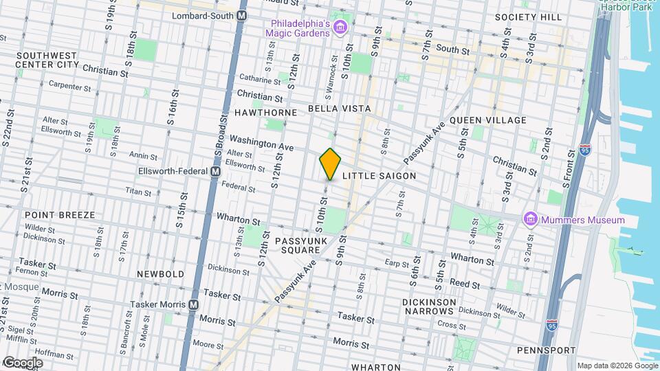 1145 S 10th St Map and Location Details