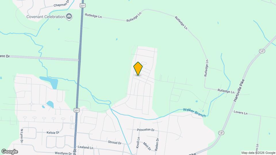 1007 Pepper Stone Dr Map and Location Details