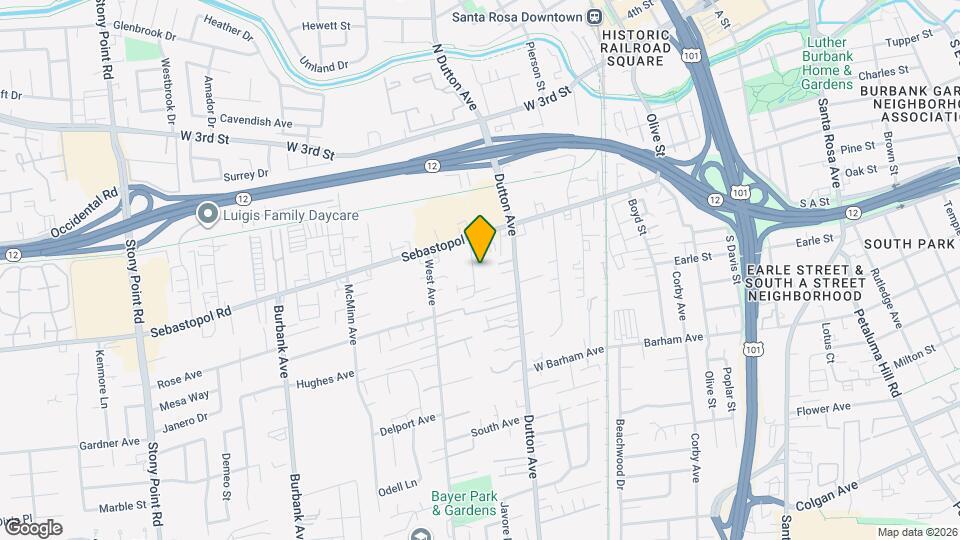 608 Avalon Ave Map and Location Details