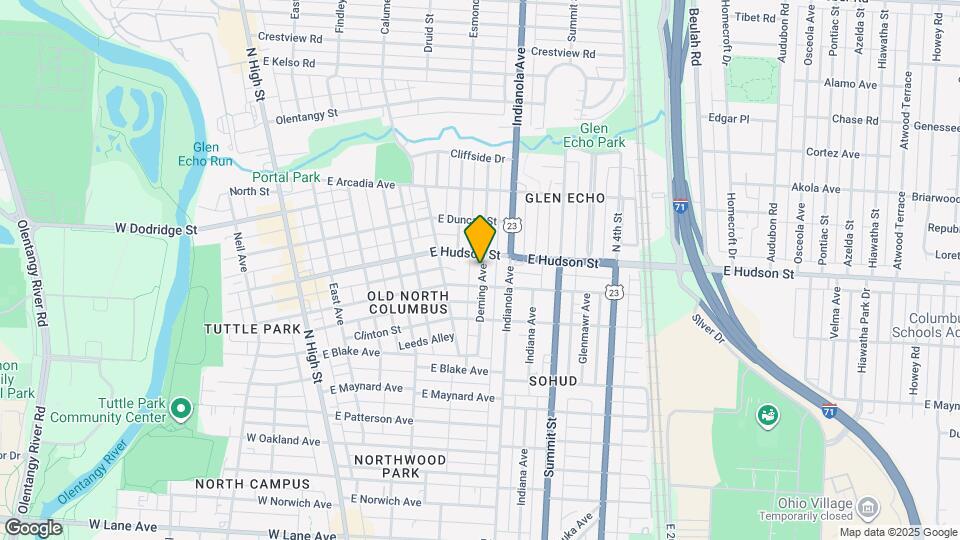 2531 Deming Ave Map and Location Details