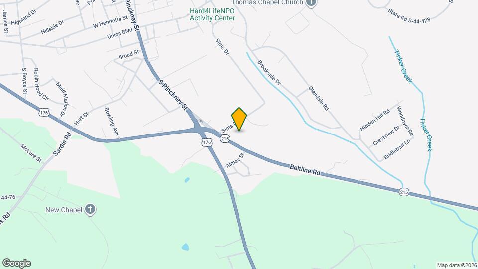 215 SC-215 Map and Location Details