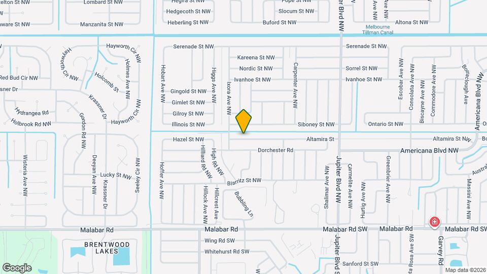 1175 Altamira St NW Map and Location Details