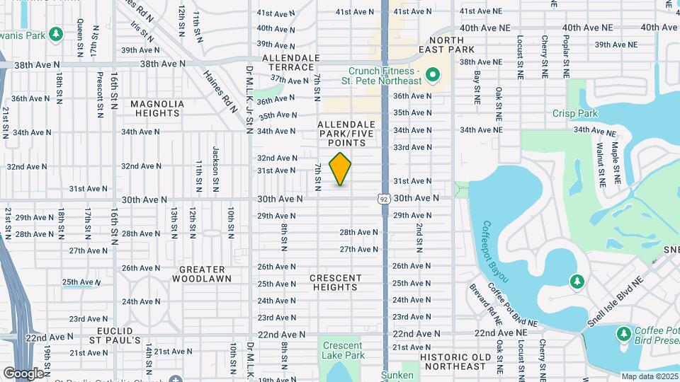 529 30th Ave N Map and Location Details