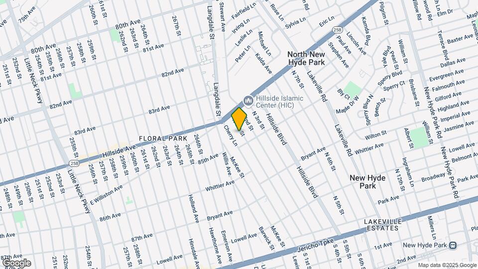 1011 N 1st St Map and Location Details