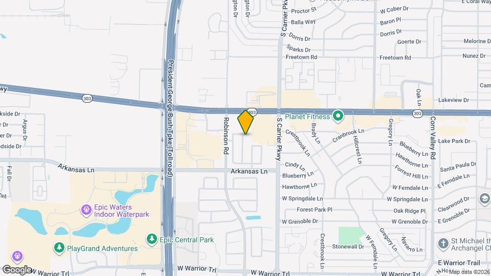 2616 Blackstone Dr Map and Location Details