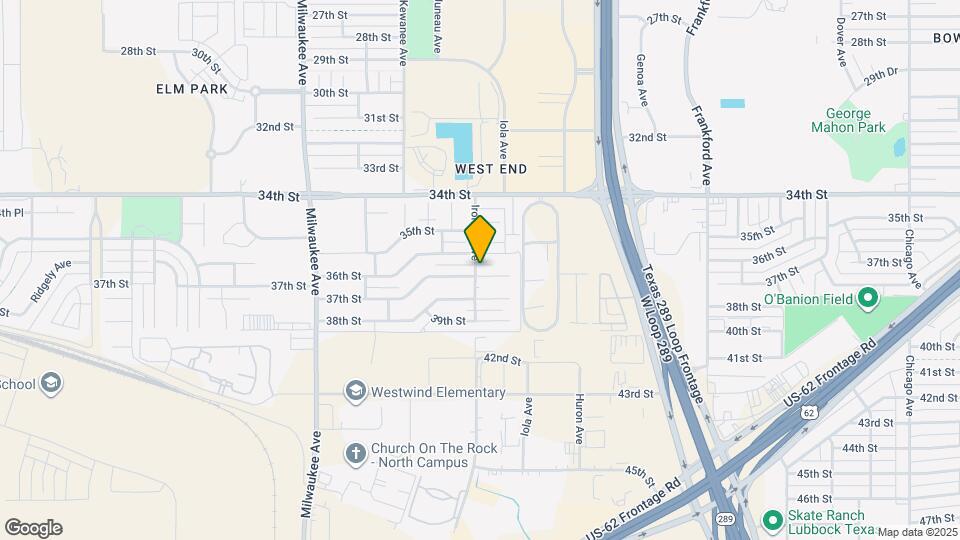 6118 37th St-Unit -6118-B 37th Map and Location Details