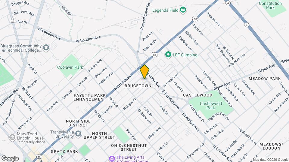 773 Florida St Map and Location Details