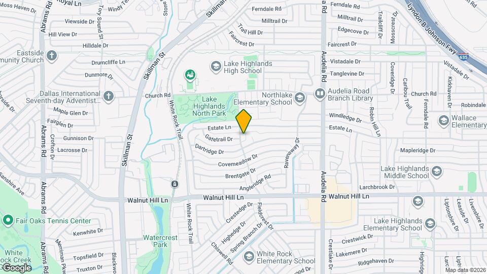 9922 Fieldcrest Dr Map and Location Details