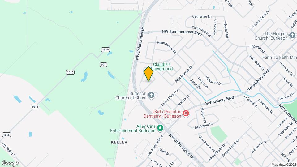 1104 Vista View Dr Map and Location Details