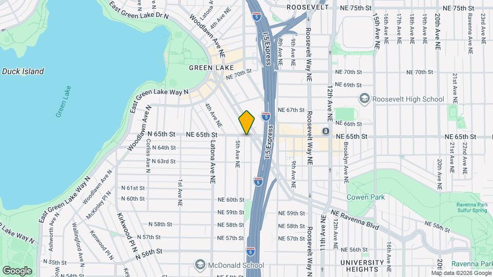 551 NE 65th St Map and Location Details