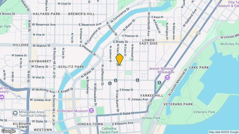 1518 N Van Buren St Mapa y Detalles de la Ubicación