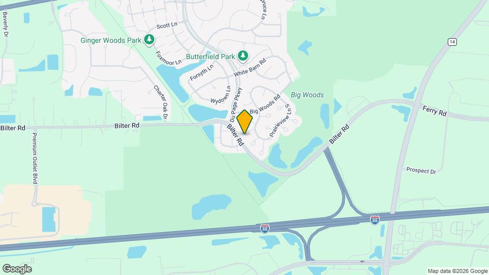 2615 Oakshire Ct Map and Location Details