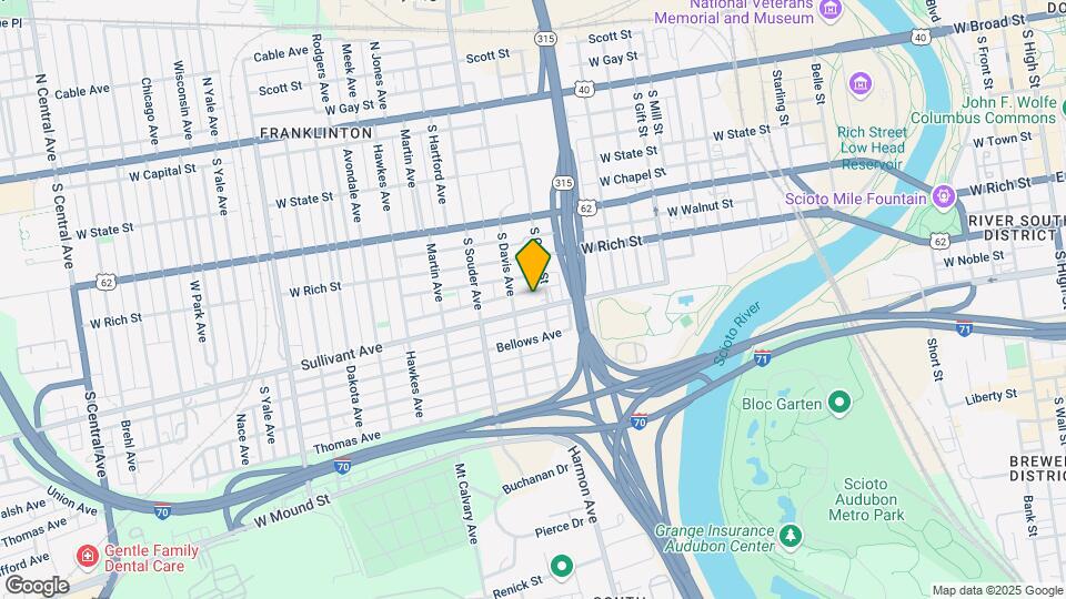 754 Sullivant Ave, Unit 754 Mapa y Detalles de la Ubicación