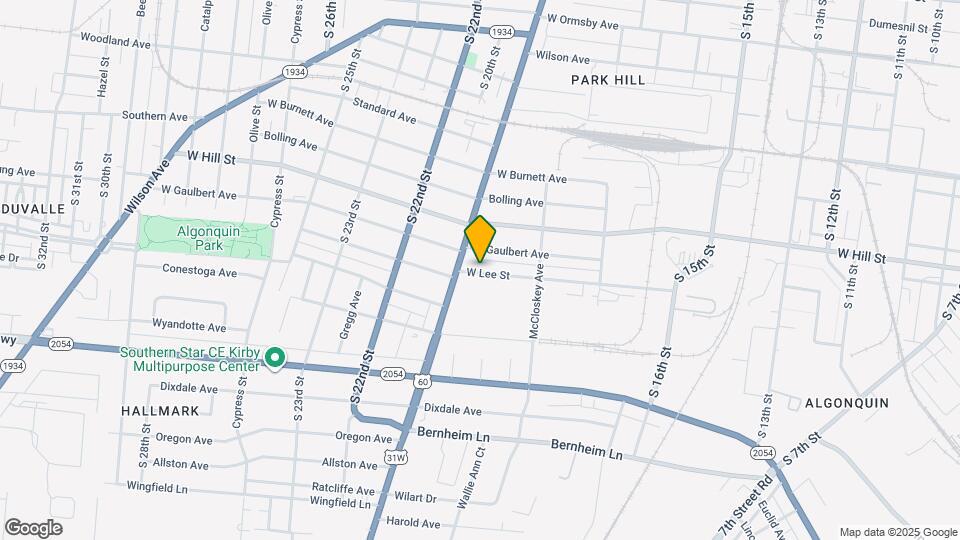 1793 W Lee St Map and Location Details