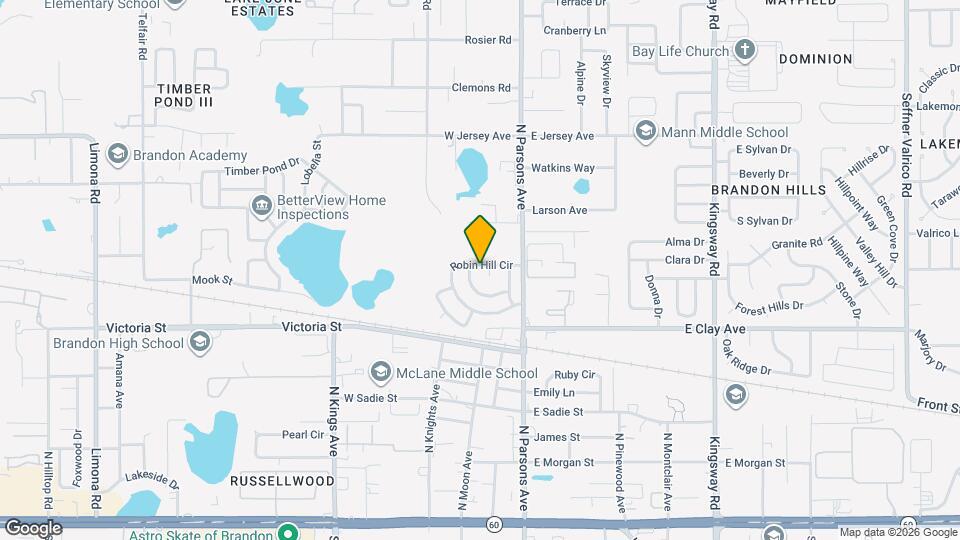 553 Robin Hill Cir Map and Location Details