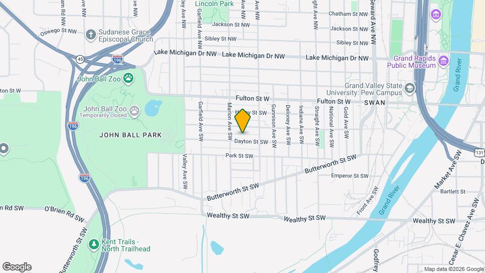 1035 Dayton St SW Mapa y Detalles de la Ubicación