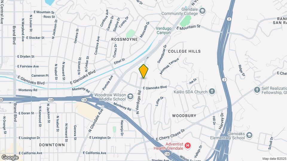 924 Verdugo Rd Mapa y Detalles de la Ubicación