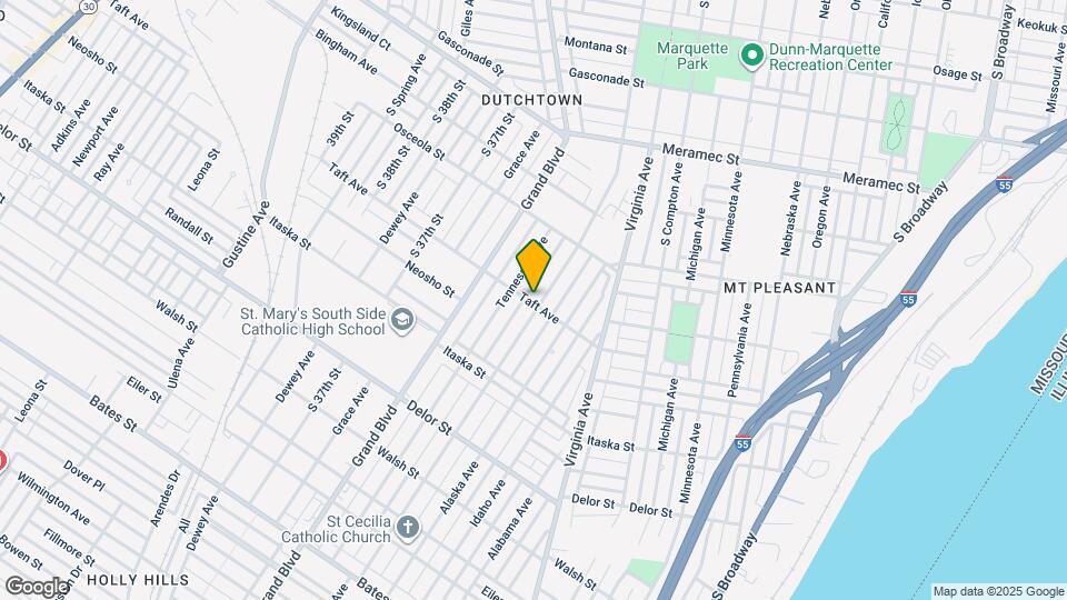 4535 Louisiana Ave Map and Location Details