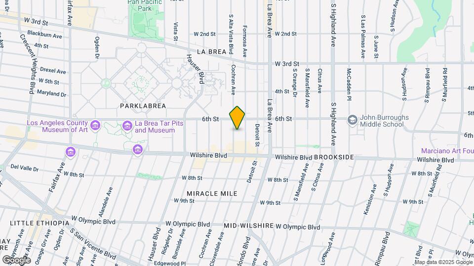 630 S Cochran Ave Mapa y Detalles de la Ubicación