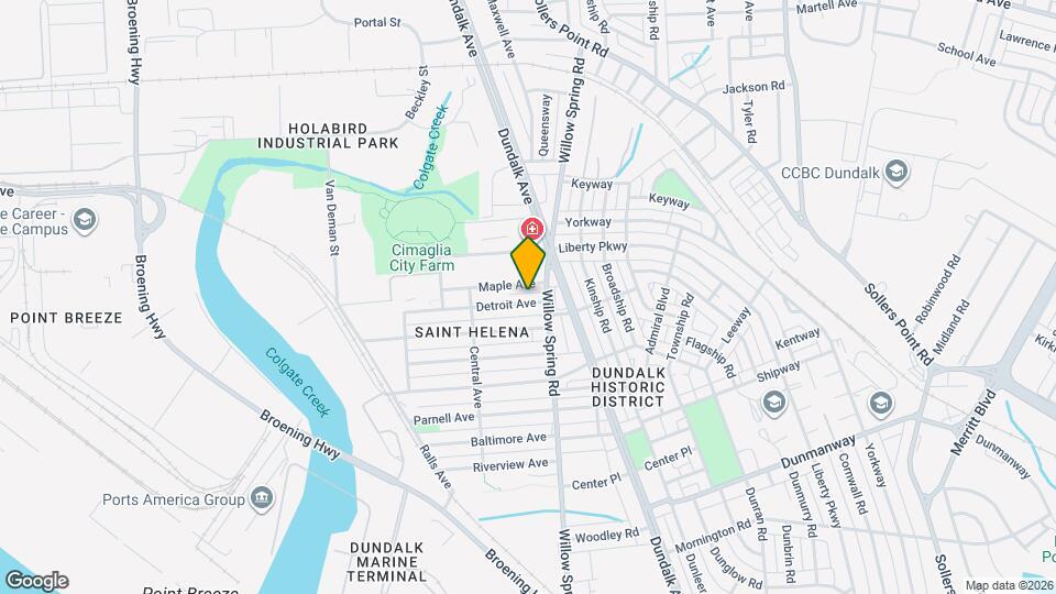 222 Detroit Ave Map and Location Details