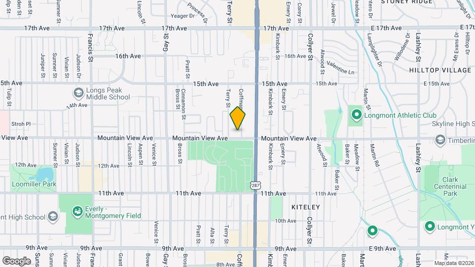 1309 Coffman St Map and Location Details